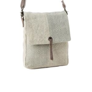 Myra Brand Prairie Winds 
Cream and Gray Shoulder Bag